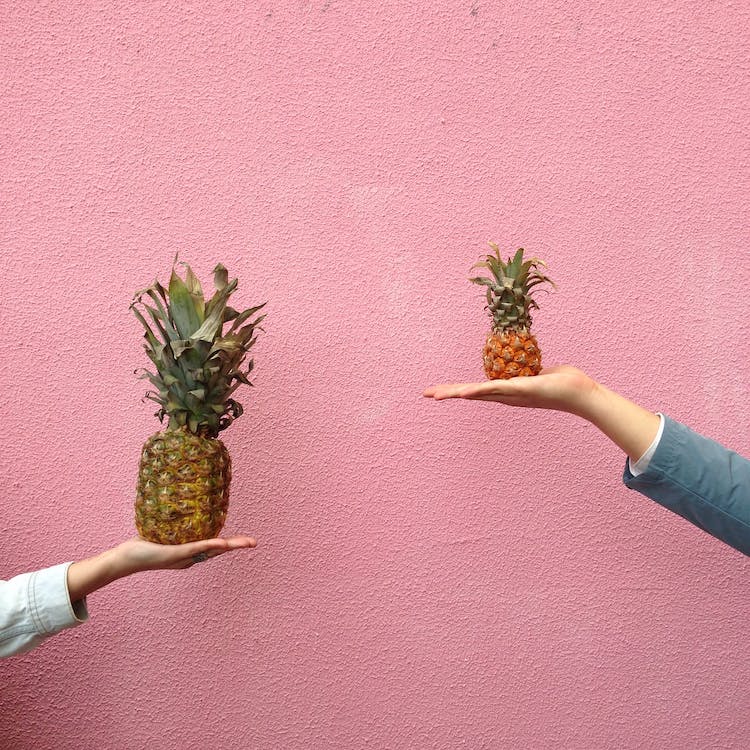 photo d'ananas illustrant la comparaison comme forme d'autosabotage