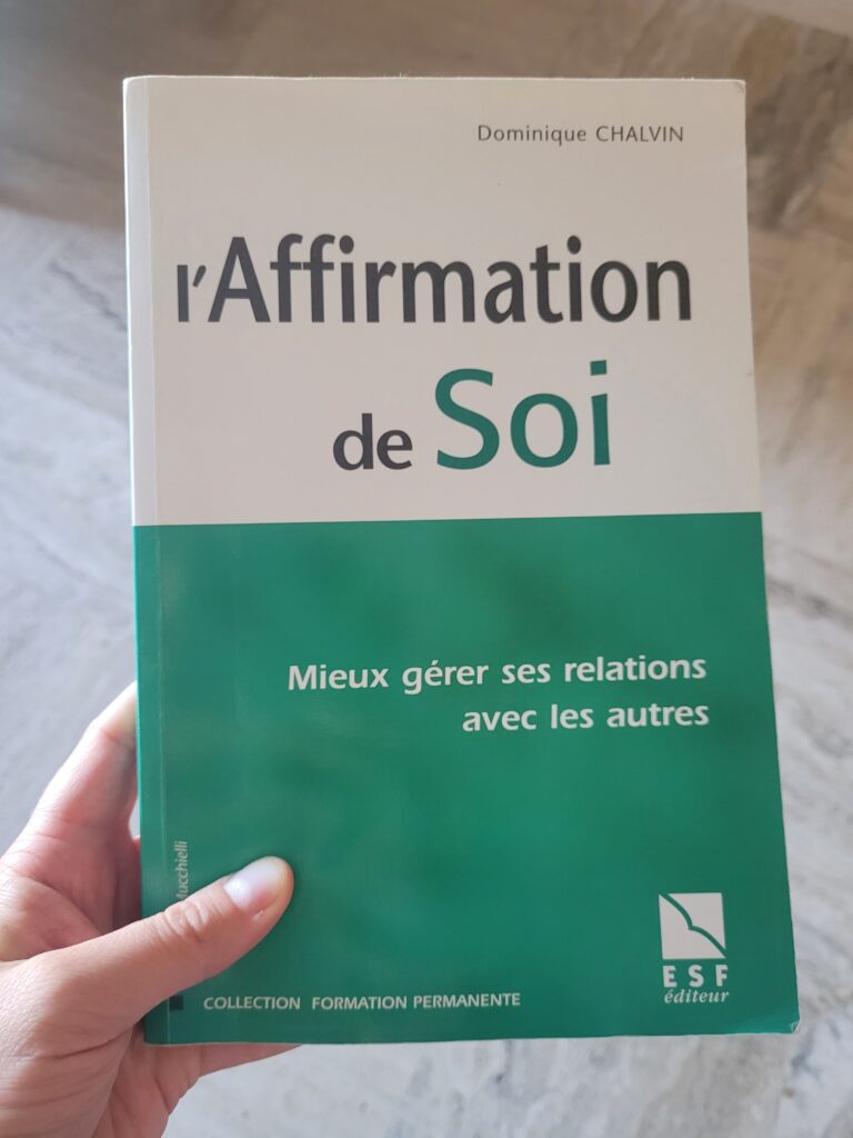 livre l'affirmation de soi de Dominique Chalvin