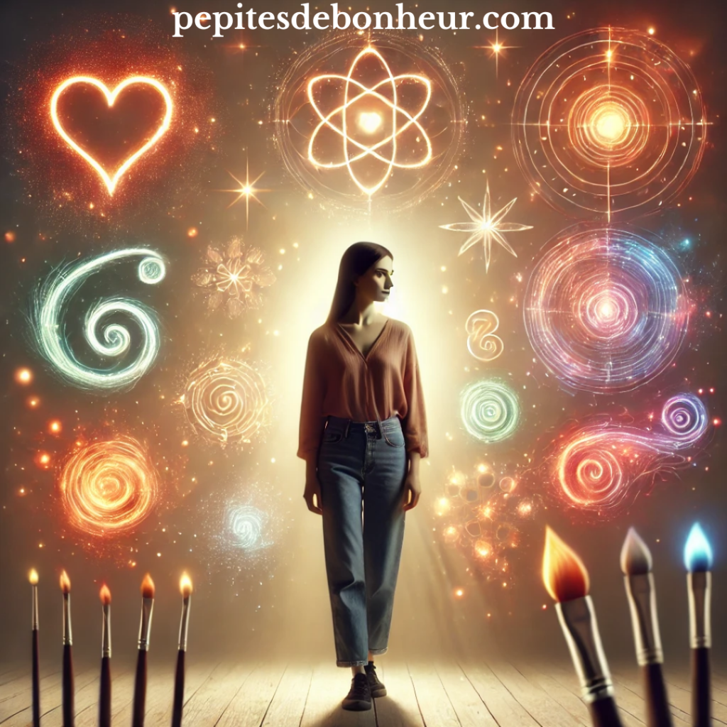 illustration du potentiel créatif des hypersensibles pour trouver une voie professionnelle épanouissante