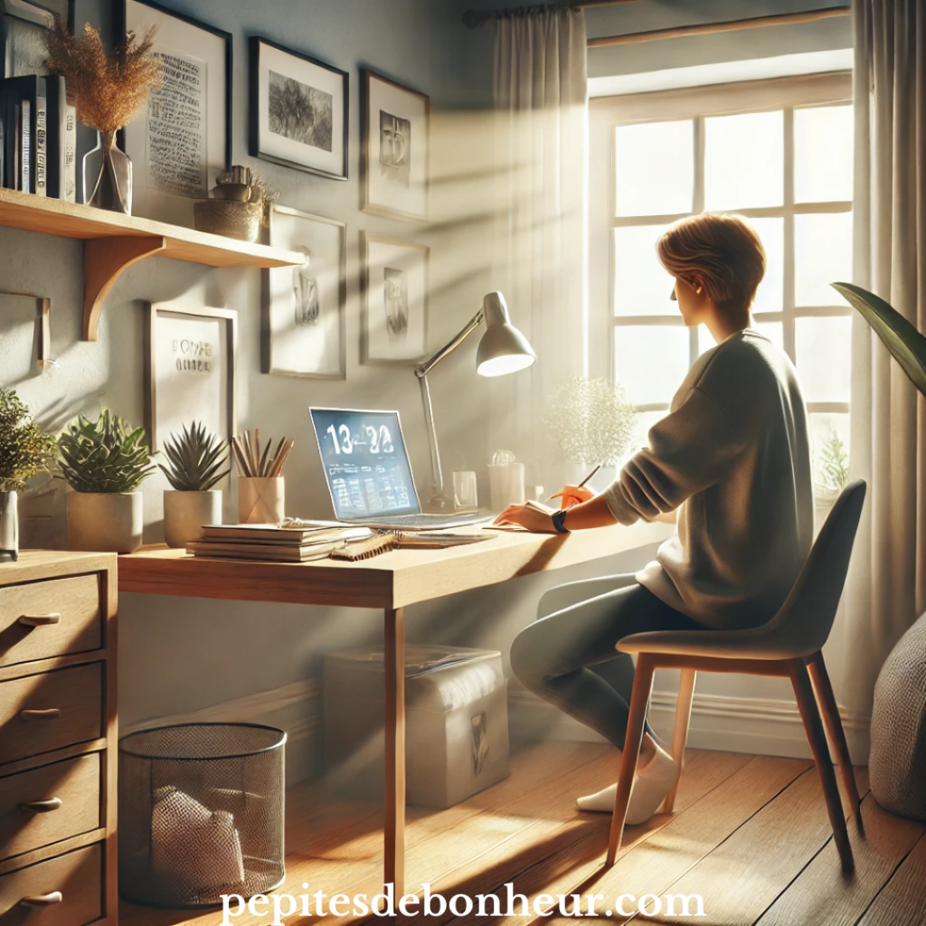 image d'un environnement de travail propice à la concentration et à l'épanouissement